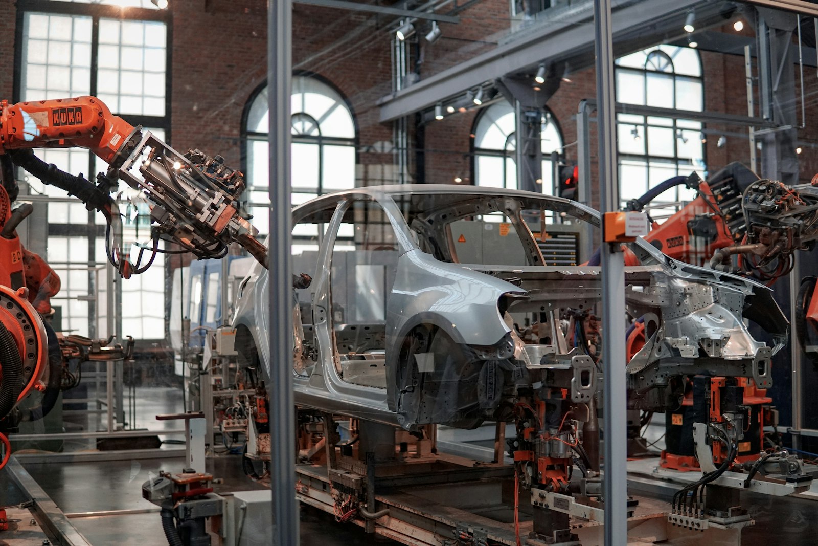 Modern manufacturing facility